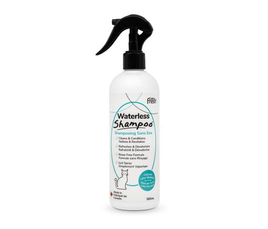ENVIRO FRESH | Shampoing sec pour chat coco, lime & verveine. Nature Animale, votre référence en alimentation animale et sport canin à Mascouche.