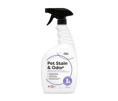 ENVIRO FRESH | Vaporisateur pour taches & odeurs, Parfum frais. Nature Animale, votre référence en alimentation animale et sport canin à Mascouche.