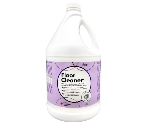 ENVIROFRESH | Nettoyant à plancher biodégradable faible mousse 3.78 litres