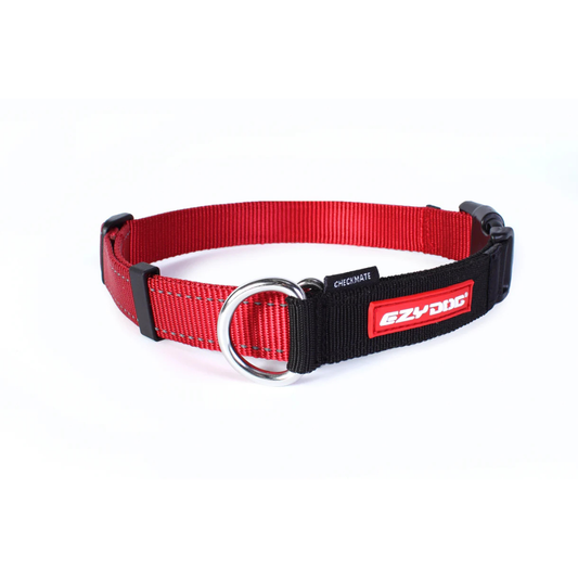 EZYDOG | Collier checkmate rouge