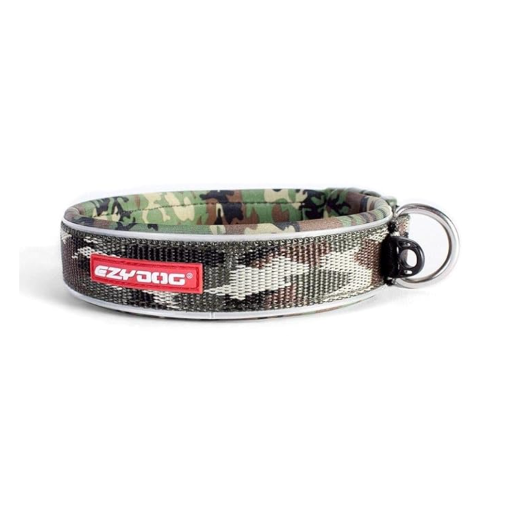 EZYDOG | Collier neoprene Camo vert