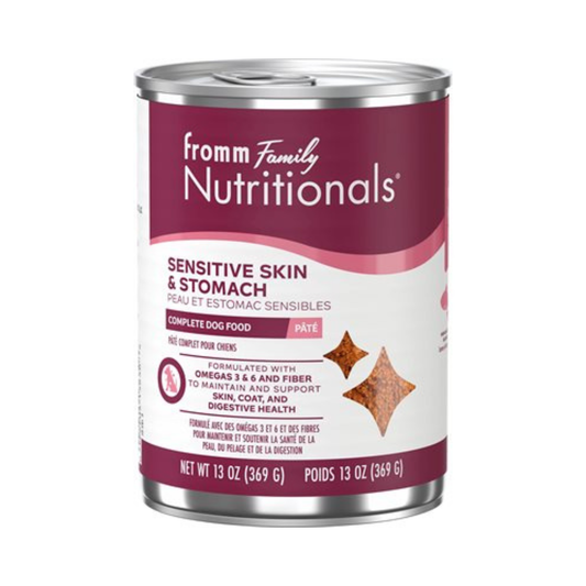 FROMM | Nutritionals, Pâté peau et estomac sensible 13oz
