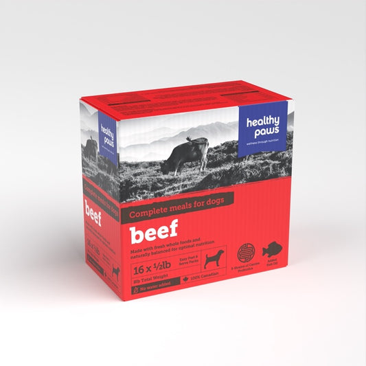HEALTHY PAWS | Boeuf 16 x 1/2lb
