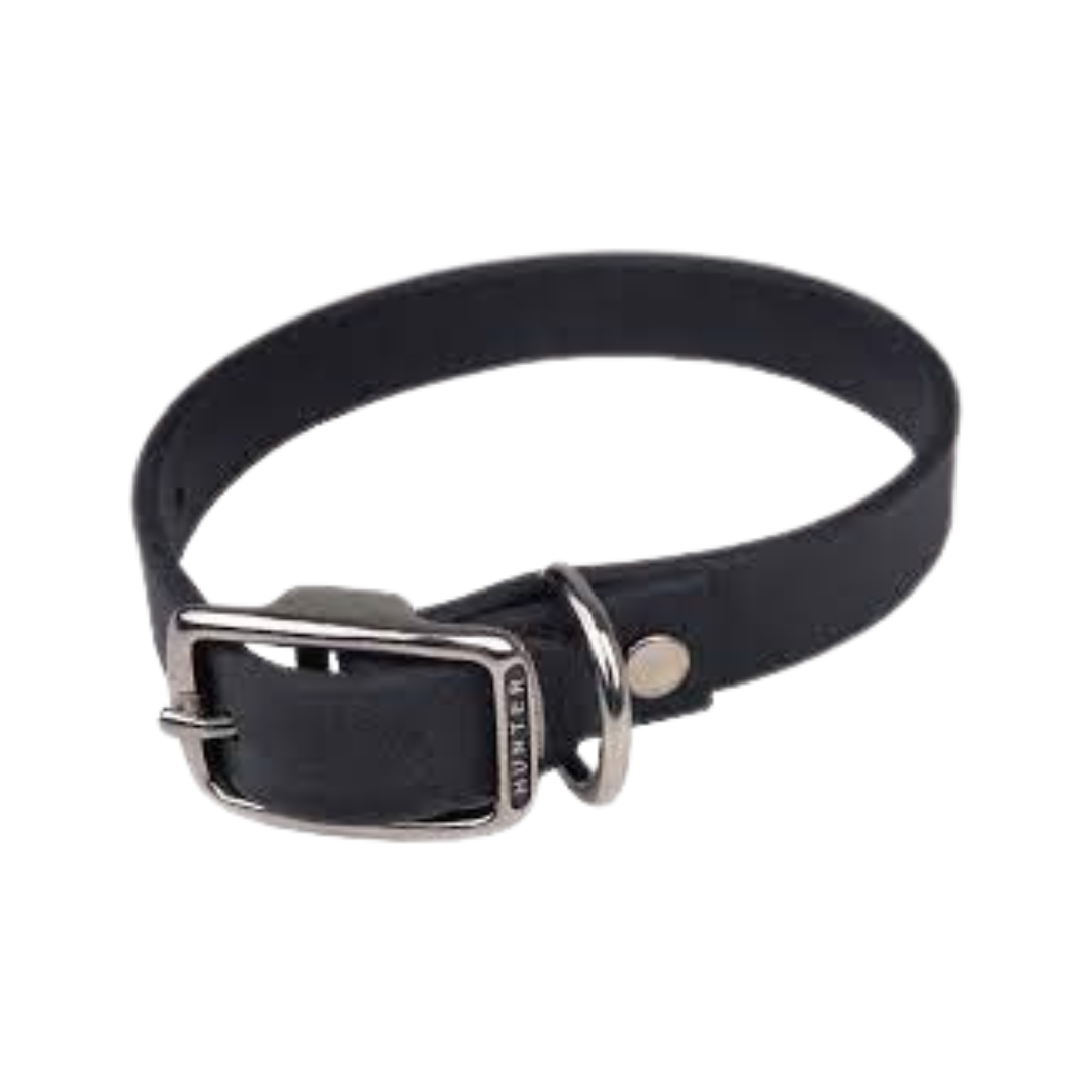 HUNTER | Collier biothane noir