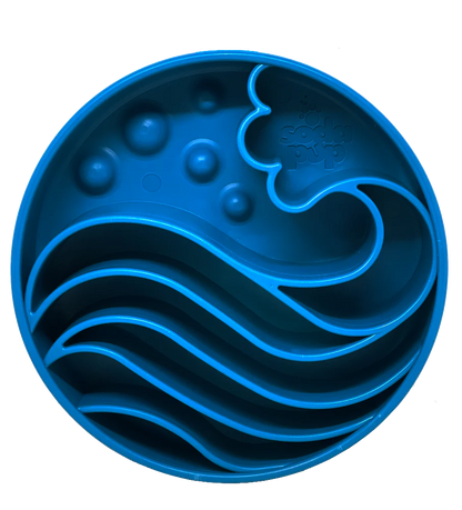SODAPUP | Bol ralentisseur Wave bleu. Nature Animale, votre référence en alimentation animale et sport canin à Mascouche.