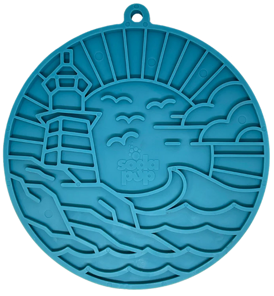 SODAPUP | Phare bleu E-Mat avec ventouses, Nature Animale, votre référence en alimentation animale à Mascouche.