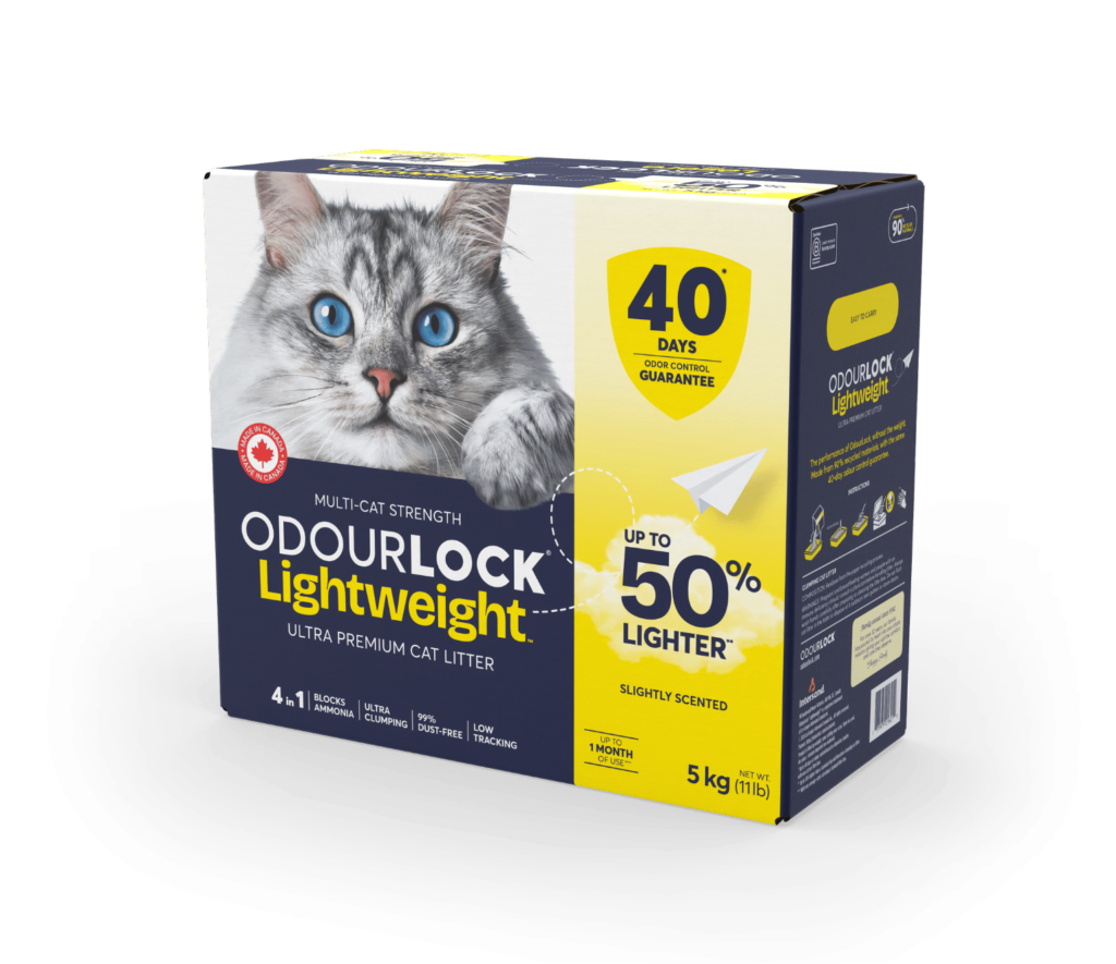 INTERSAND | Litière Odourlock légère, parfum délicat 5kg