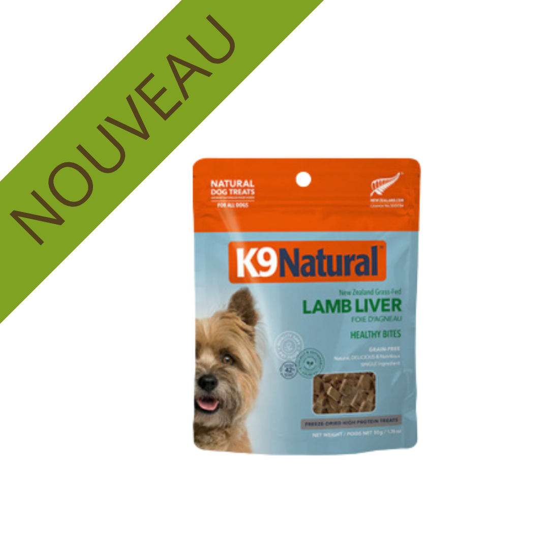 K9 NATURAL | Foie d'agneau 50g chien