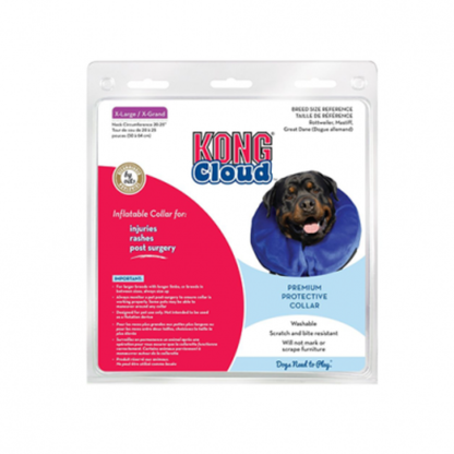KONG | Collier nuage gonflable bleu TGrand