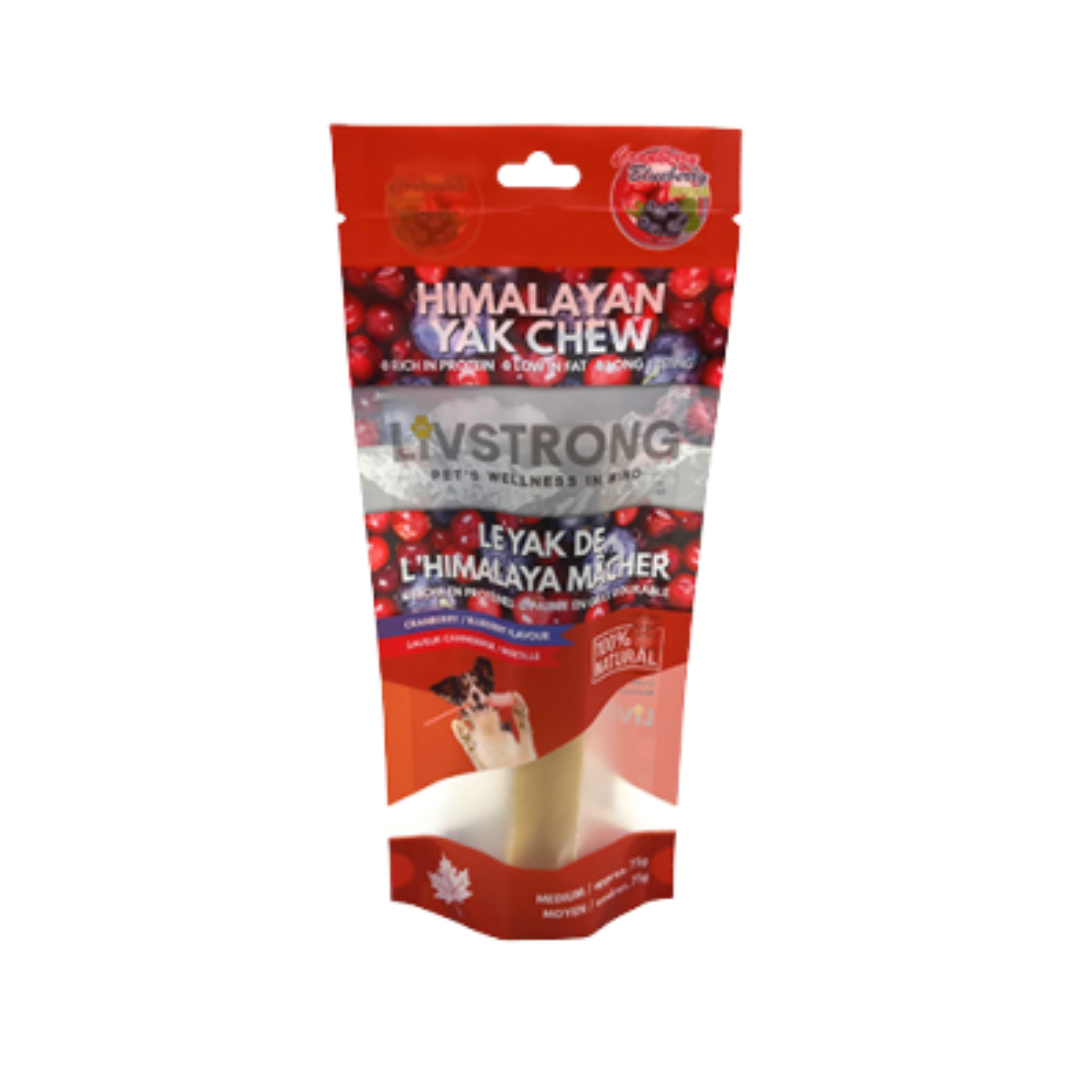 LIVSTRONG fromage yak baies