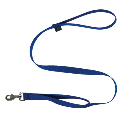 NAHAK | Laisse bleue pour chien quatre pieds - double poignée. Nature Animale, votre référence en alimentation animale et sport canin à Mascouche.