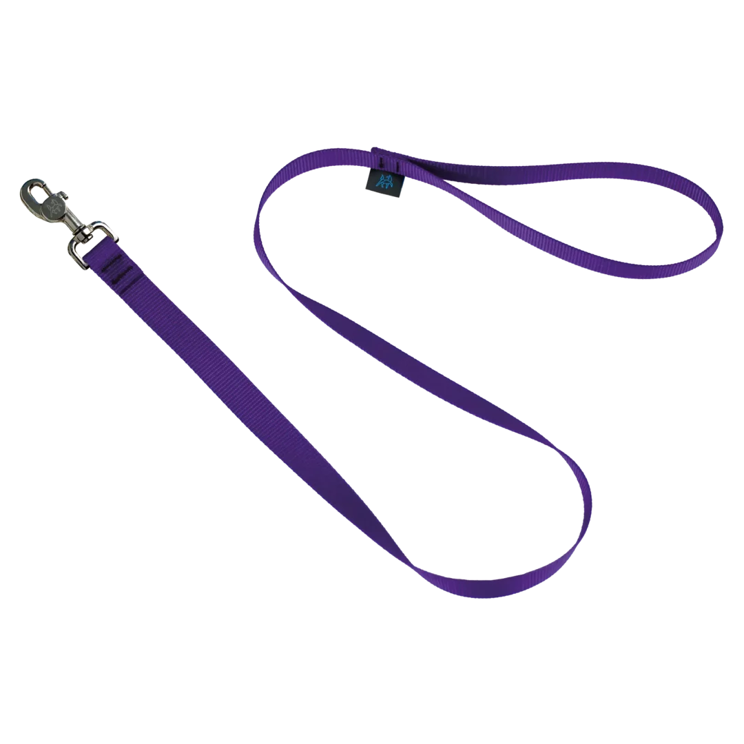 NAHAK | Laisse mauve standard quatre pieds pour chien.Nature Animale, votre référence en alimentation animale et sport canin à Mascouche.