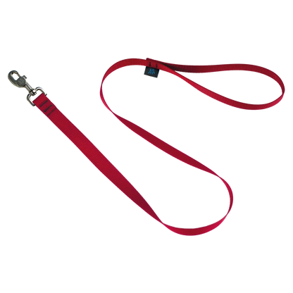 NAHAK | Laisse rouge standard quatre pieds pour chien.Nature Animale, votre référence en alimentation animale et sport canin à Mascouche.