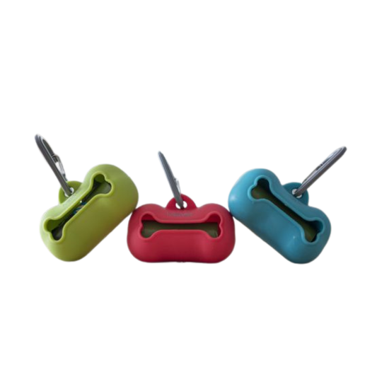 MESSY MUTTS | Distributeur de sacs silicone
