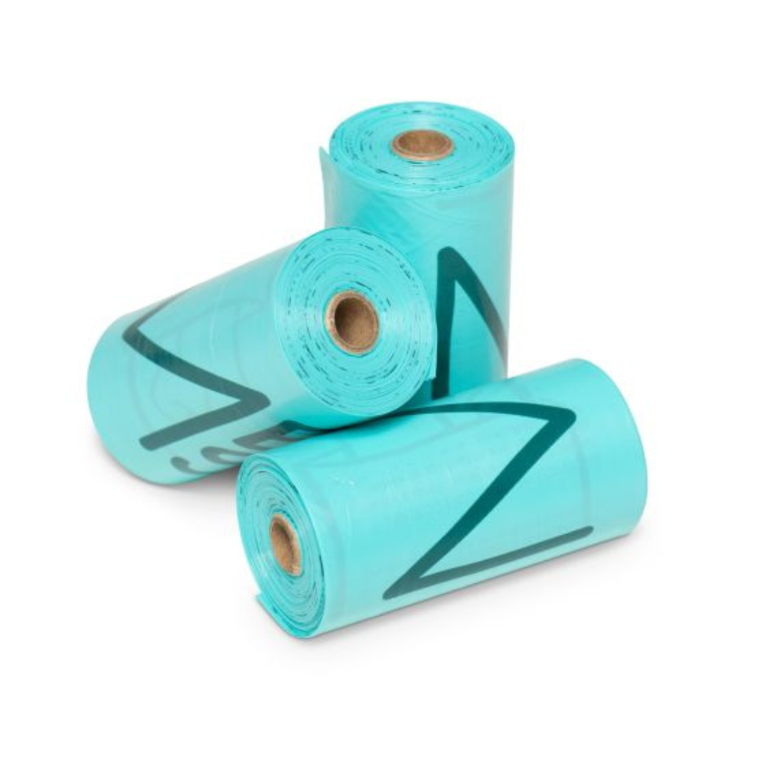 MESSY MUTTS | Sacs biorecyclés 8 rouleaux 120 unités