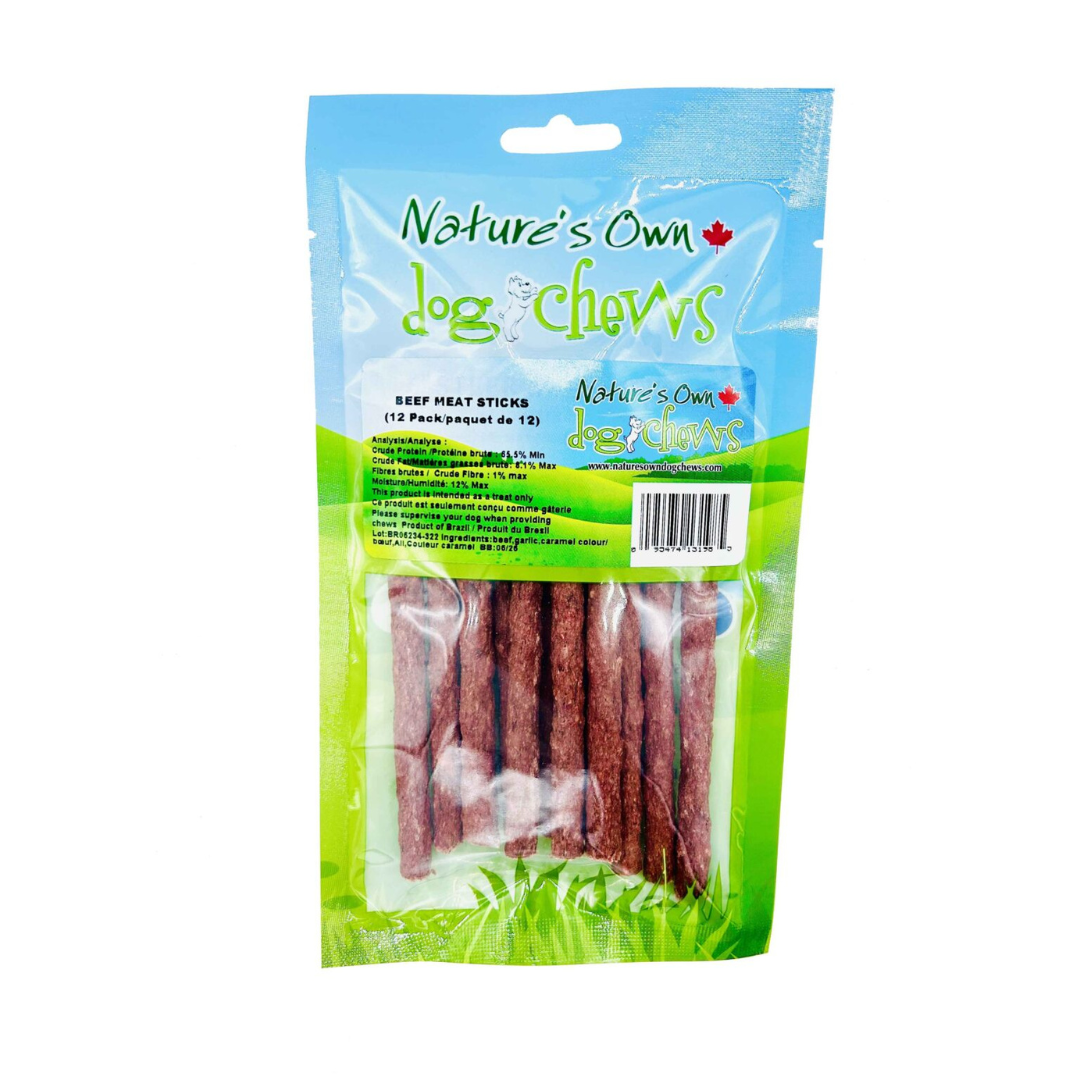 NATURE'S OWN | Bâtonnets de boeuf (12/paquet)