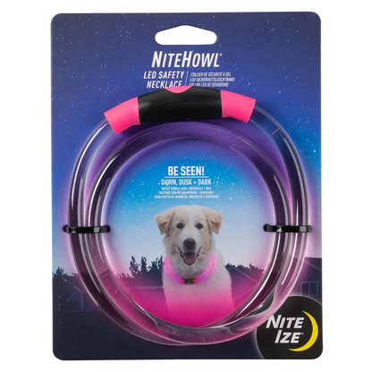 NITE IZE | Collier de sécurité LED rose