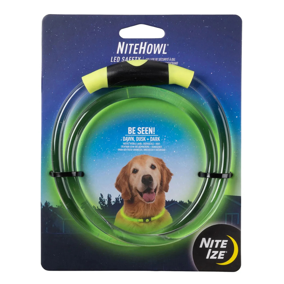 NITE IZE | Collier de sécurité LED vert