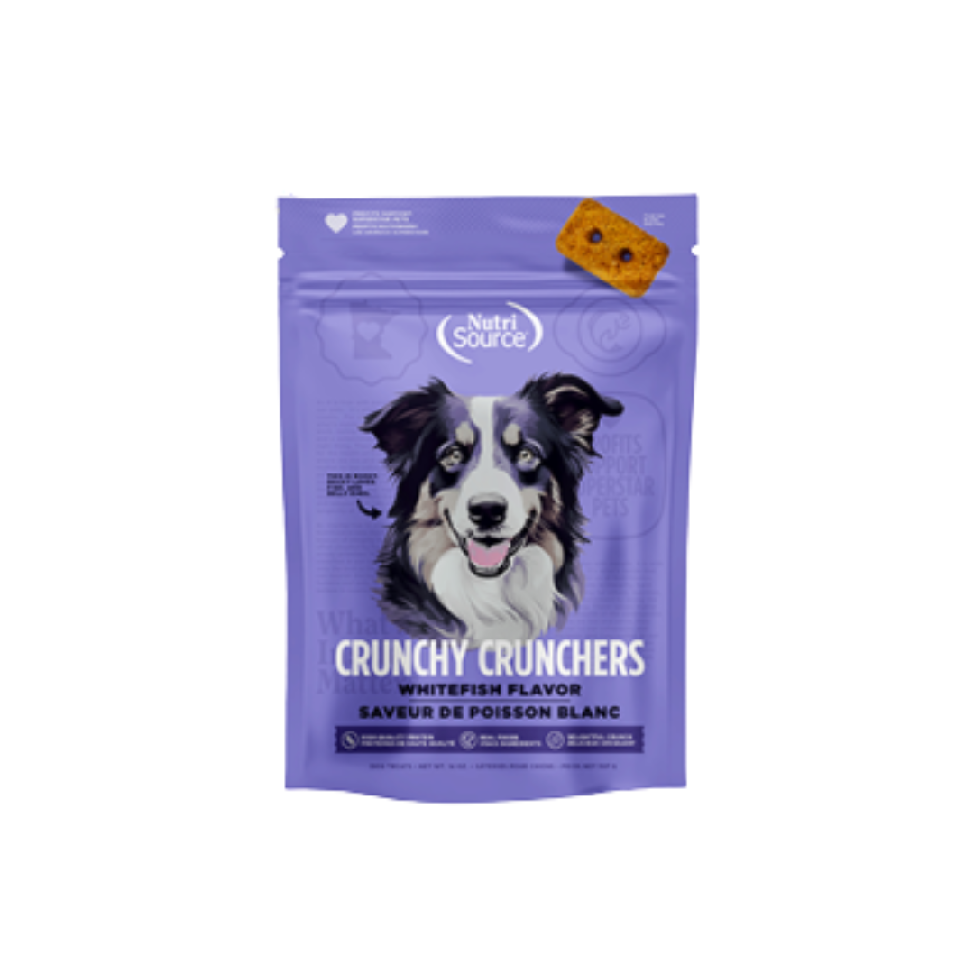NUTRISOURCE | Crunchy Crunchers au poisson blanc 14oz