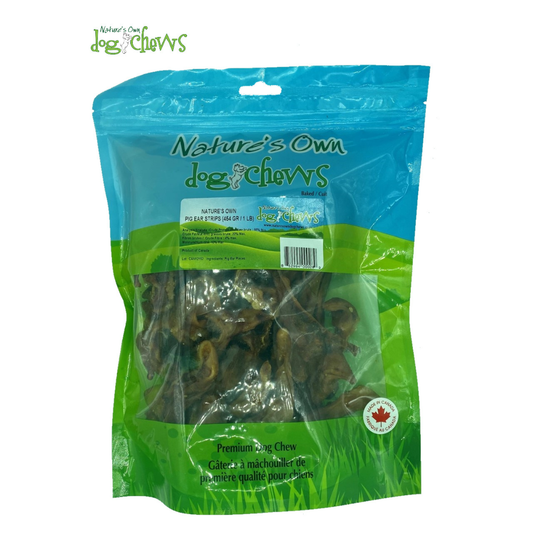 Nature's Own Pig Ear Strips