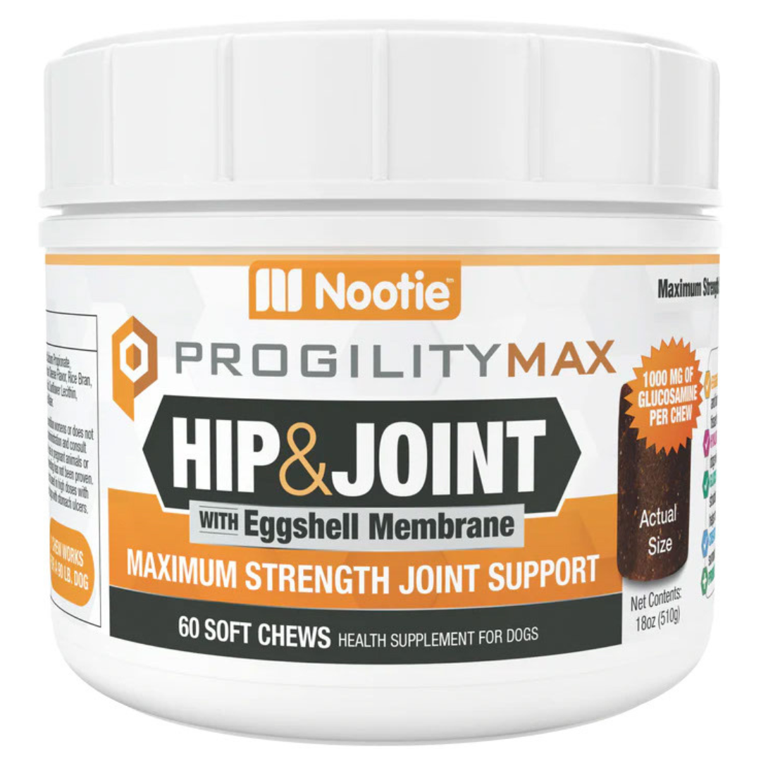 Nootie Support Max pour articulation. Nature Animale, votre référence en alimentation animale au Québec.