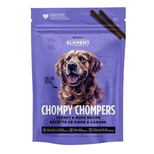 NutriSource chompy chompers dinde et canard