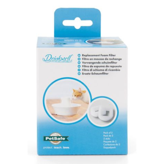 PETSAFE | Pre-filtre en mousse pour fontaile Drinkwell360SS et porcelaine 2/pq