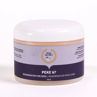 PEKE SECRET | Traitement hydratant regénérateur pour chien et chat PEKE 67. Nature Animale, votre référence en alimentation animale et sport canin à Mascouche.