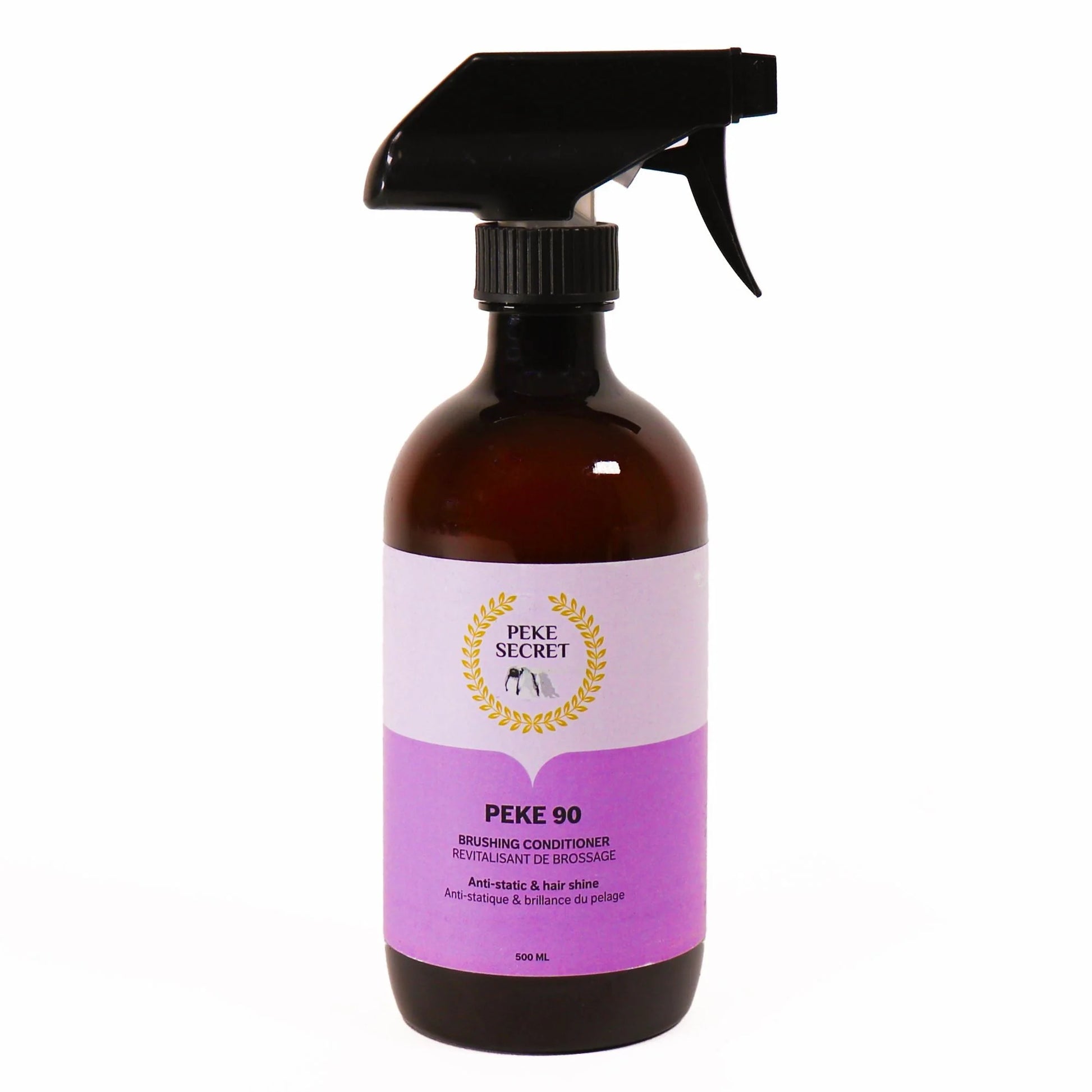 PEKE SECRET | Revitalisant de brossage naturel pour chien et chat PEKE 90. Nature Animale, votre référence en alimentation animale et sport canin à Mascouche.