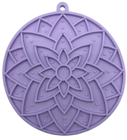 SODAPUP | Lotus mauve E-Mat avec ventouses, Nature Animale, votre référence en alimentation animale à Mascouche.