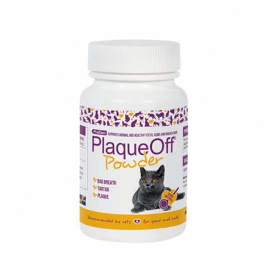 Plaque Off poudre dentaire pour chat. Nature Animale