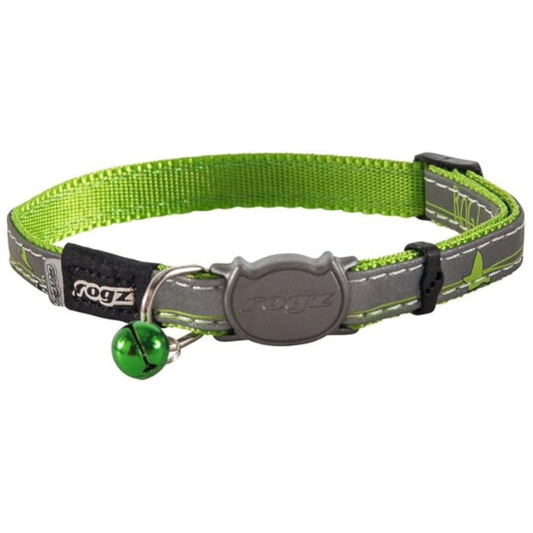 ROGZ | Nightcat collar small 8-12" vert