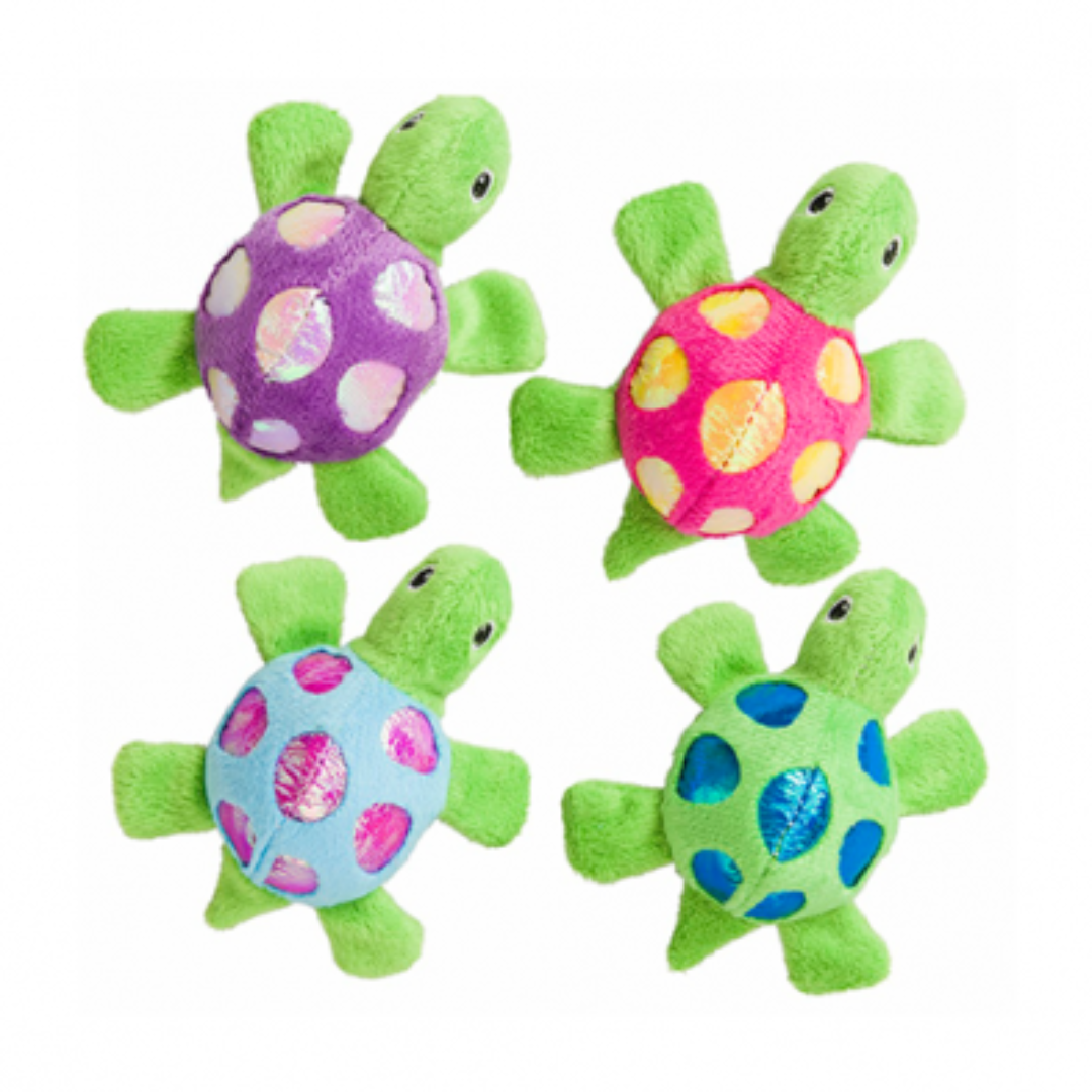 SPOT | Jouets Tortues colorées pour chat "Shimmer glimmer"