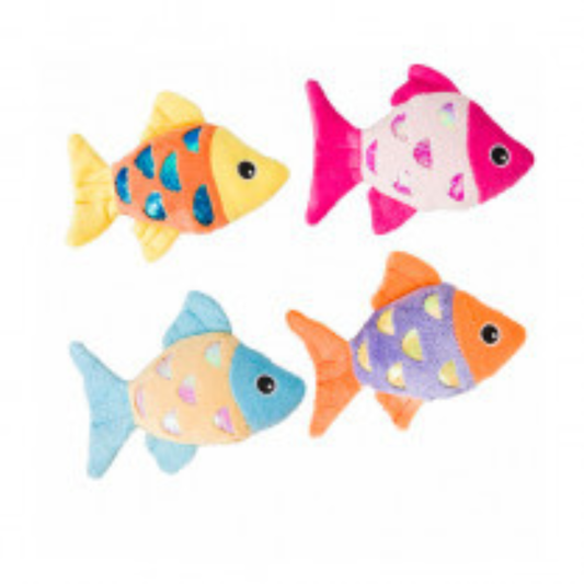 SPOT | Jouets poissons colorés pour chat "Shimmer glimmer"
