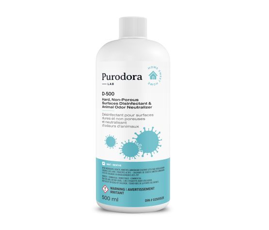 PURODORA LAB | Éliminateur d'odeurs et désinfectant D-500