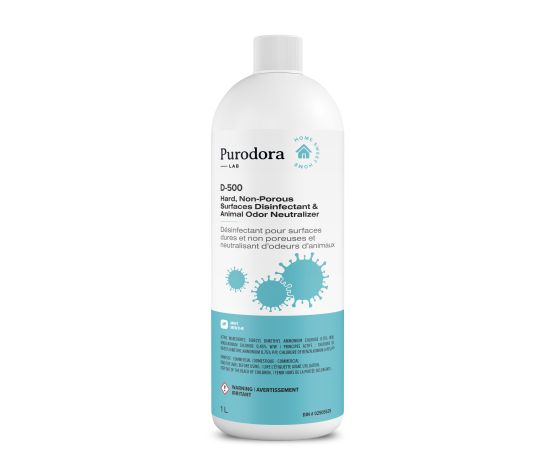 PURODORA LAB | Éliminateur d'odeurs et désinfectant D-500