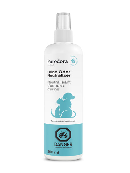 PURODORA LAB | Neutralisant d'odeur d'urine 250ml. Nature Animale, votre référence en alimentation animale et sport canin à Mascouche.