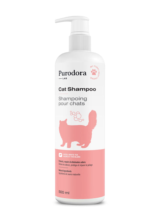 PURODORA LAB | Shampoing pour chat. Nature Animale, votre référence en alimentation animale et sport canin à Mascouche.
