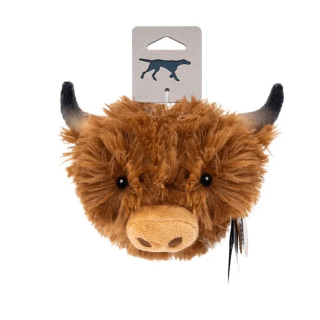 TALL TAILS | Peluche Tête de vache Highland 2 en 1