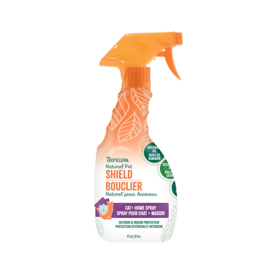 TROPICLEAN | Bouclier vaporisateur pour chat 473ml
