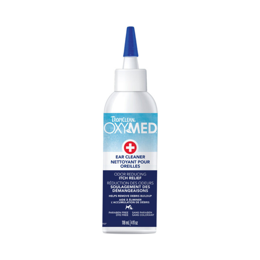 TROPICLEAN | OXYMED Nettoyant pour les oreilles 118ml
