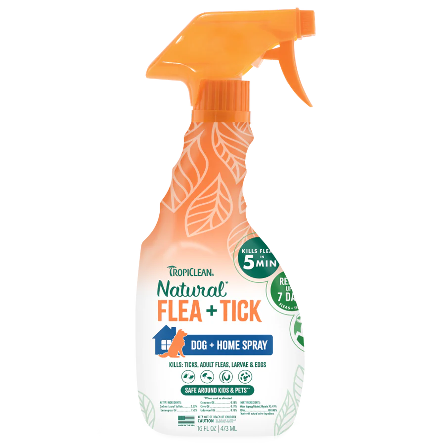 TROPICLEAN | Bouclier vaporisateur pour chien 473ml