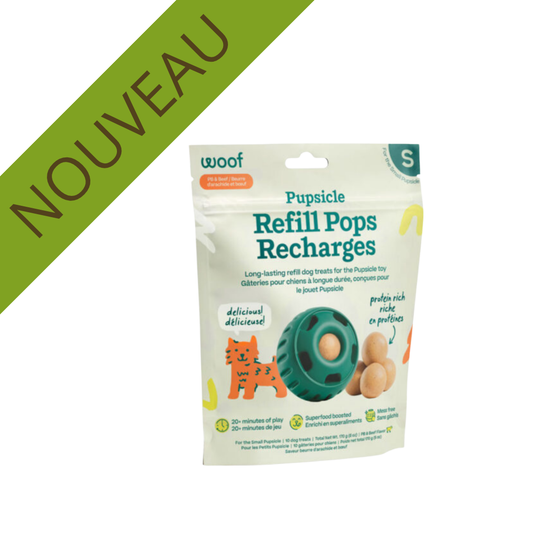 Woof recharge pupsicle pour chien