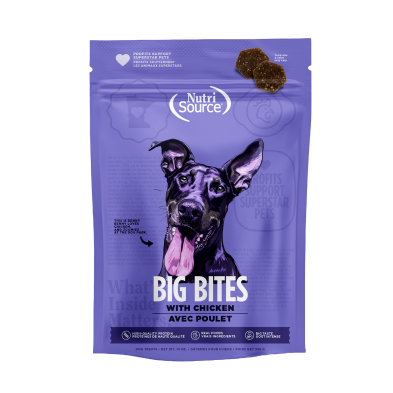 NUTRISOURCE | Big Bites poulet 6oz