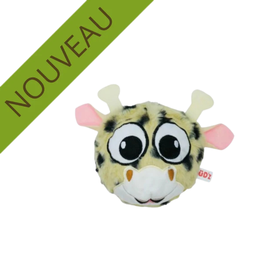 BUD'Z | Balle a pointes enveloppée girafe 10cm