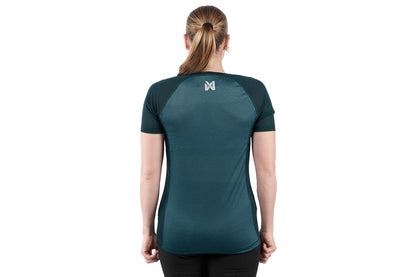 NON-STOP | T-shirt "CaniX tech tee" pour femme, Turquoise Moyen