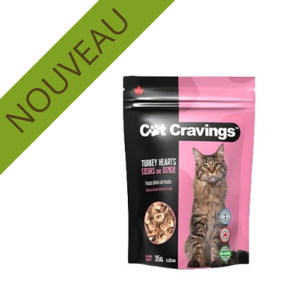 CAT CRAVINGS | Cœurs de dinde 35g