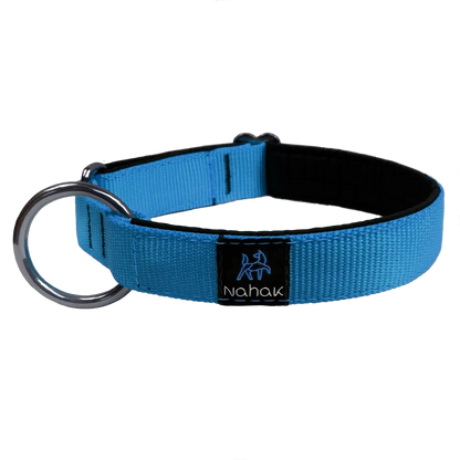 NAHAK | Collier aqua pour chien - rembourré. Nature Animale, votre référence en alimentation animale et sport canin à Mascouche.