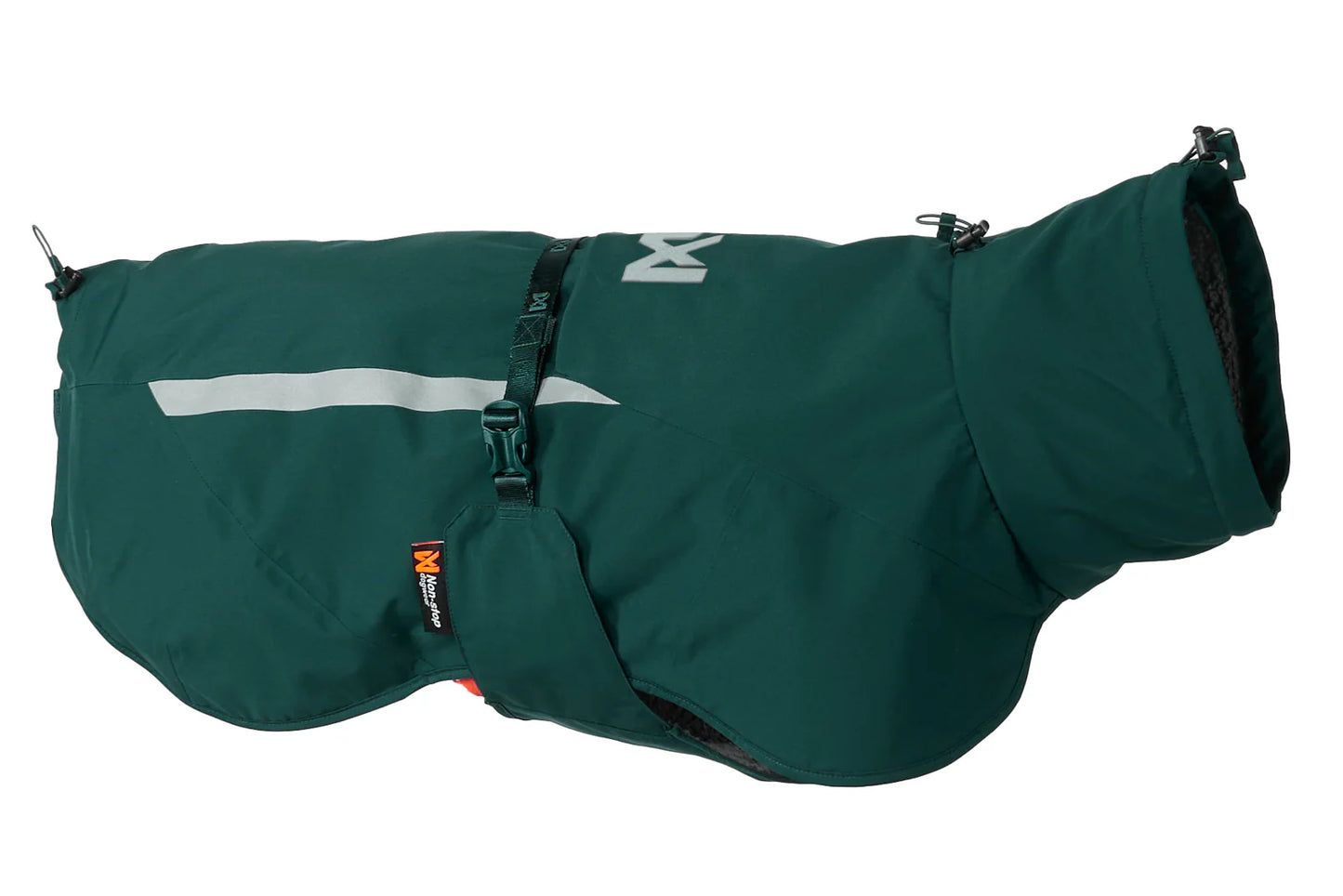 NON-STOP | Fjord imperméable doublé turquoise foncé