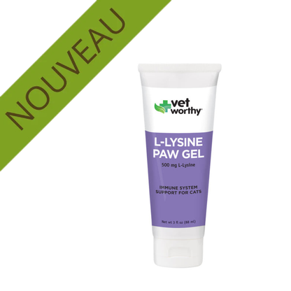 VET WORTHY | L-Lysine en gel 3oz